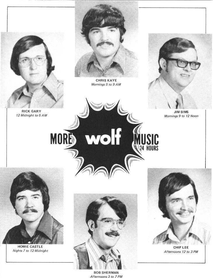 WOLF Lineup 1972